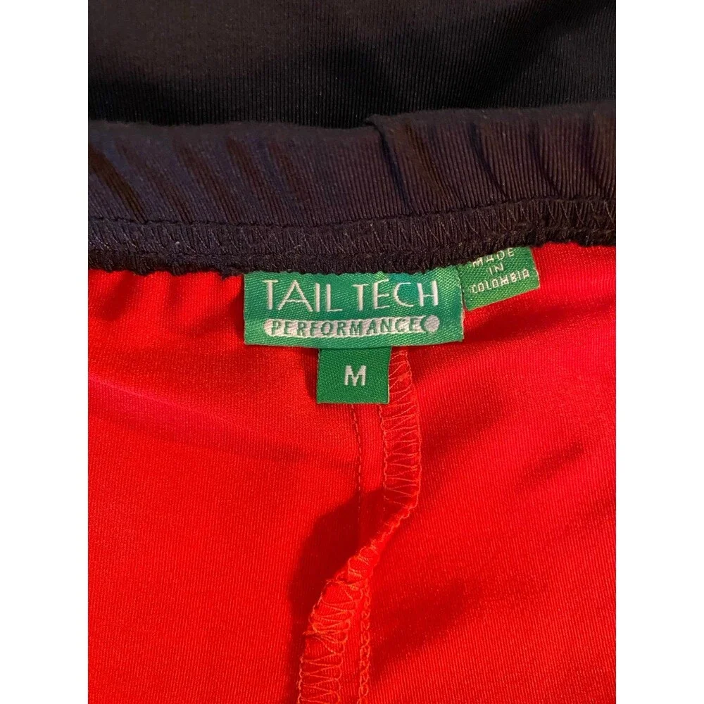 Tailtech Black Womens Skort‎ Skirt Shorts Size Medium Stretchy Athletic Casual